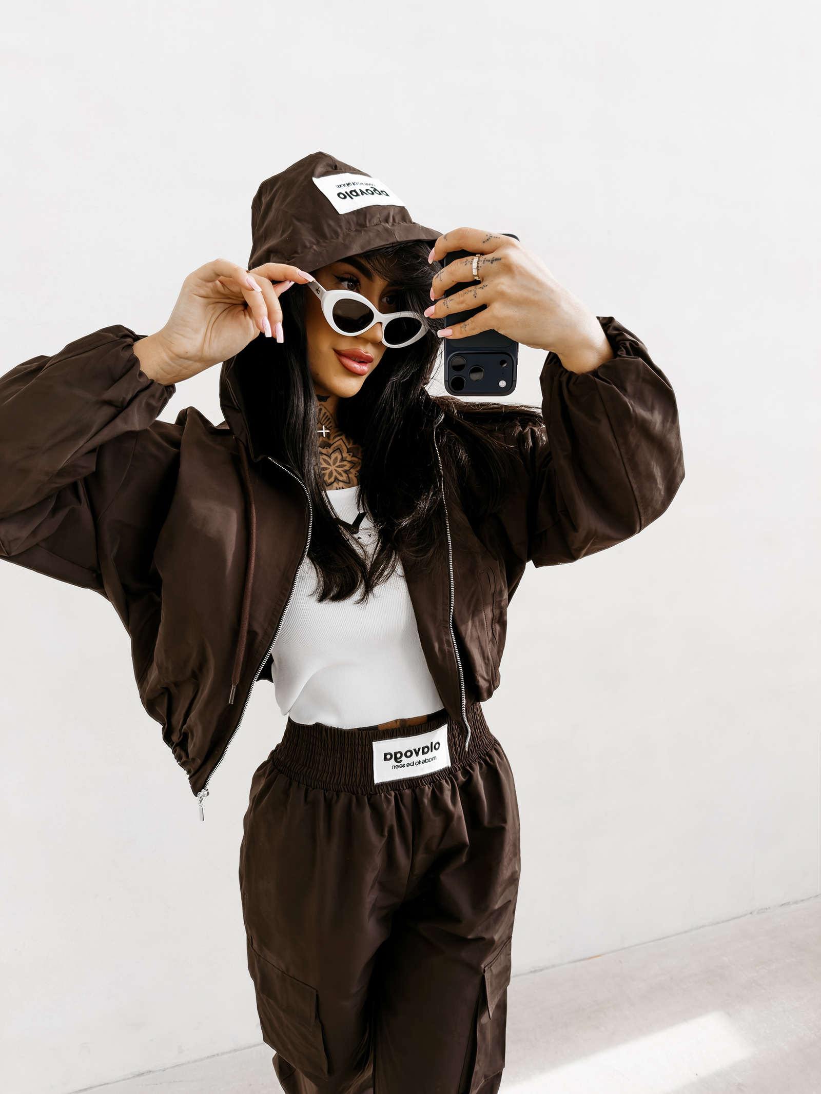 Kurtka damska OLAVOGA BURNT SIENNA JACKET brązowa