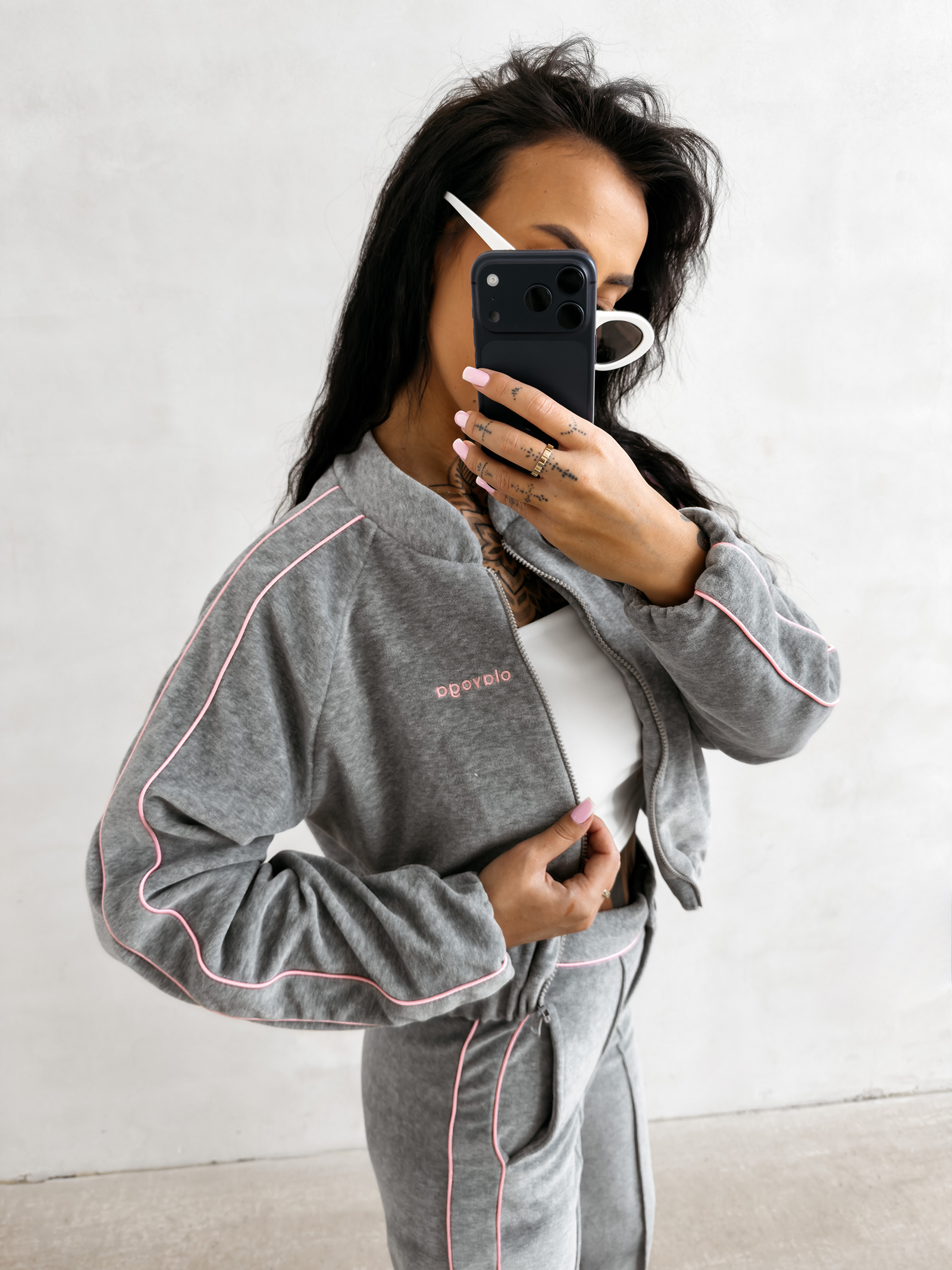 Bomberka damska OLAVOGA ELVIA szara